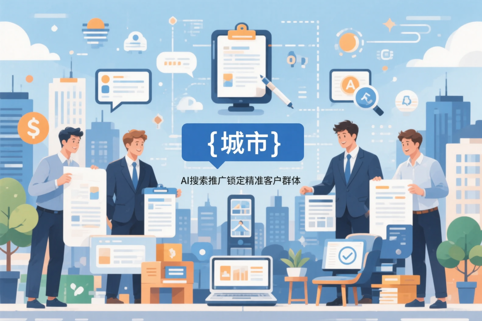 临沂公司如何用AI搜索推广锁定精准客户群体