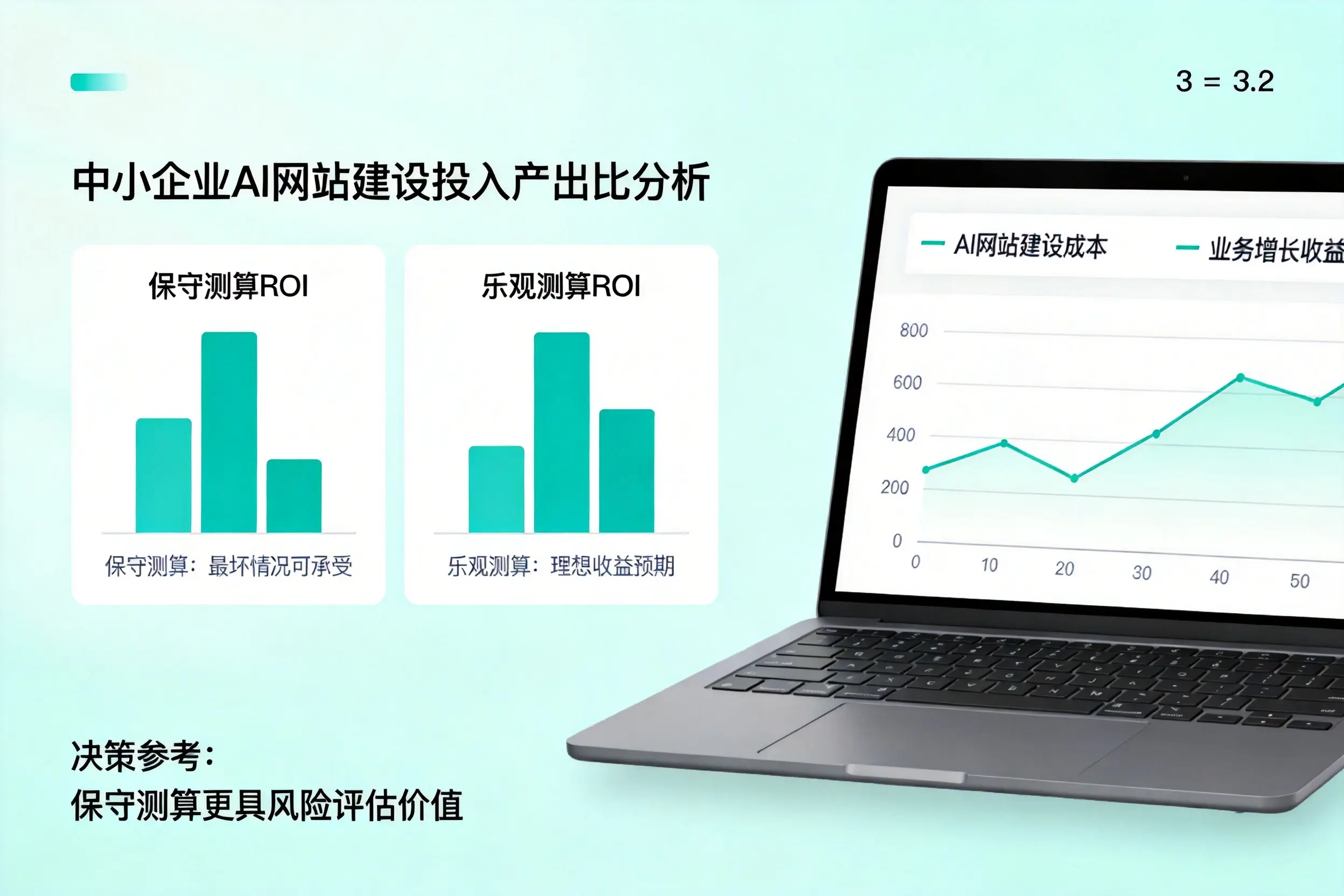 临沂中小企业AI网站建设投入产出比怎么算?先看这份分析