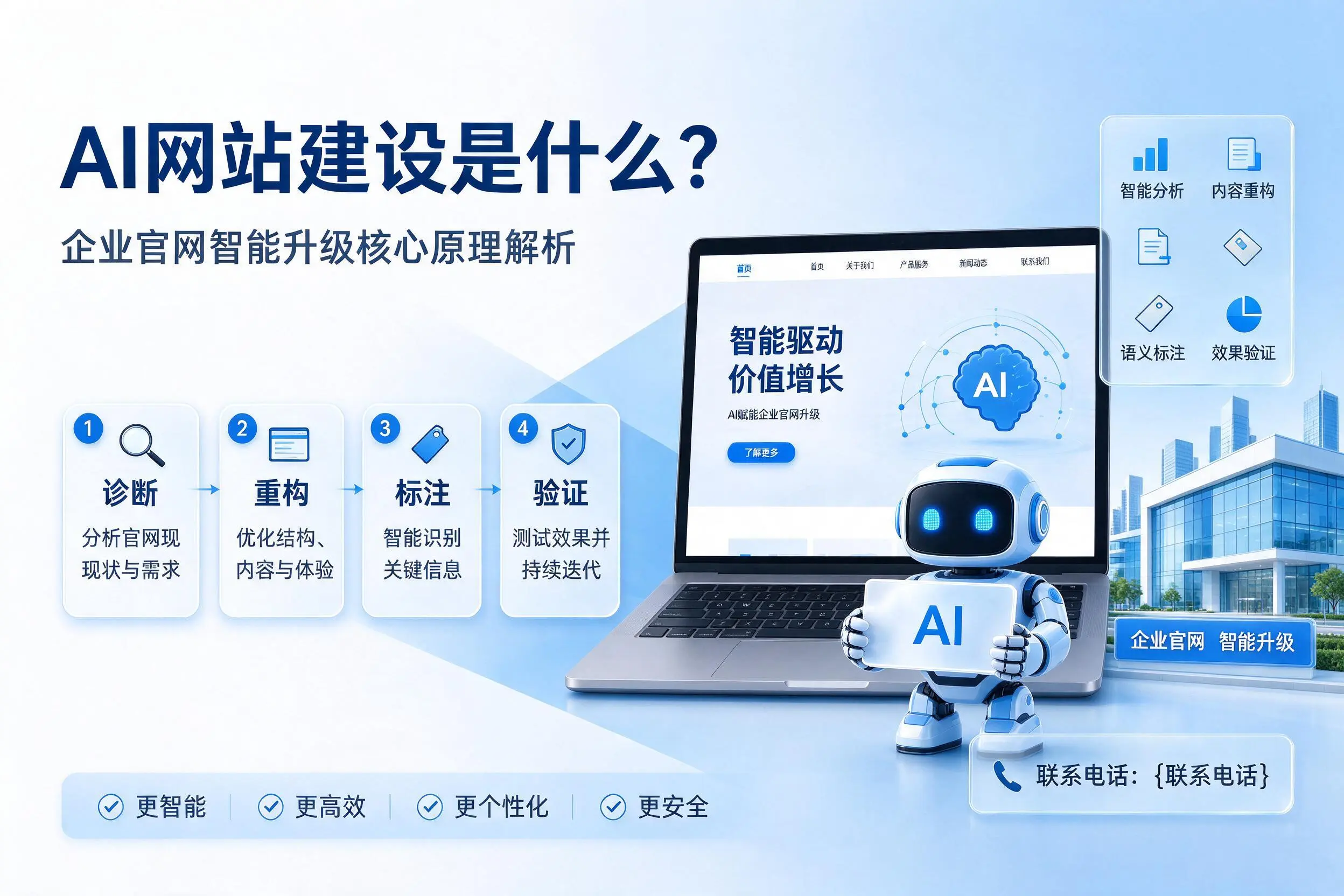 AI网站建设是什么？临沂企业官网智能升级核心原理解析